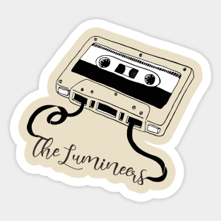 The Lumineers - Limitied Cassette Sticker